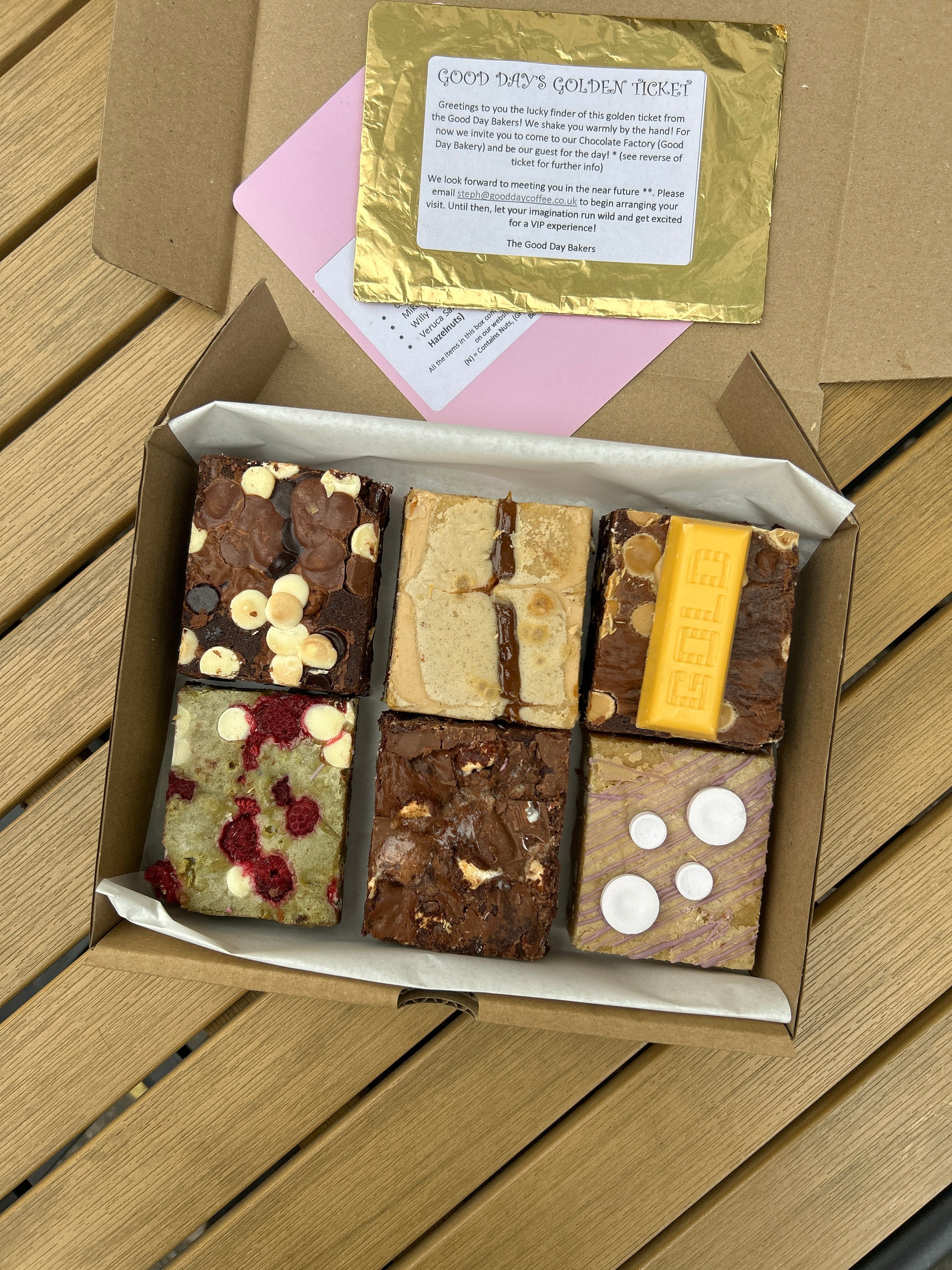 The Wonka Box - COURIER DELIVERY